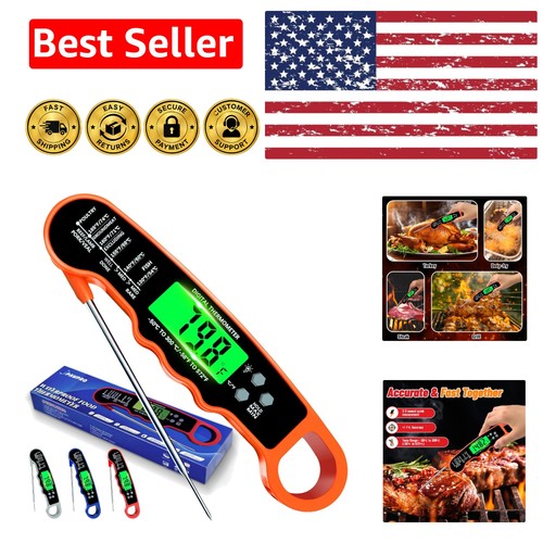 Digital meat thermometer with - digital,