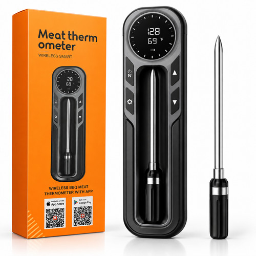 Wireless meat thermometer - wireless,