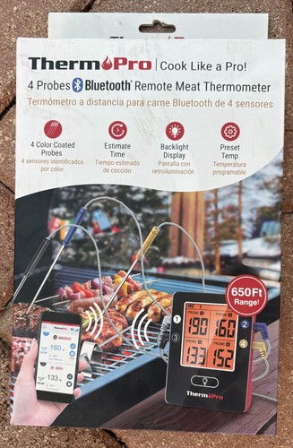 New thermopro grill bluetooth - new,